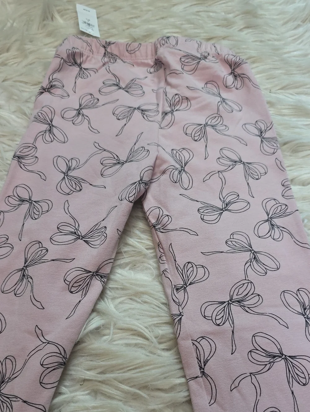 NWT GAP kids Bow Leggings - S Or 6/7